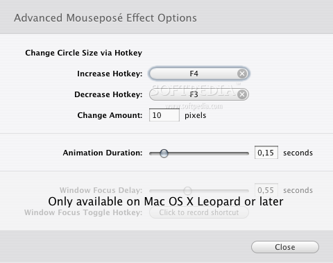 mousepose sound