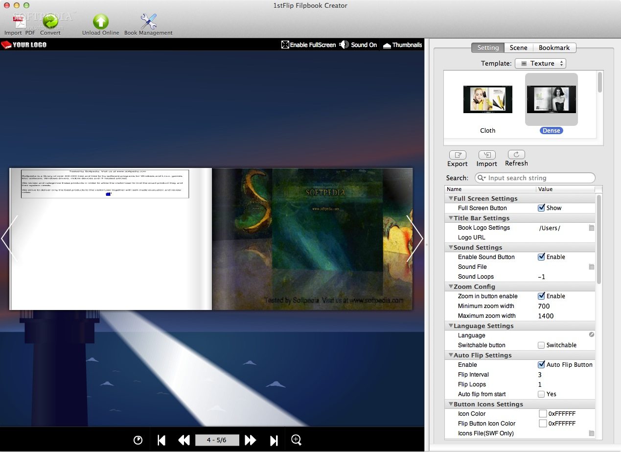 1stFlip FlipBook Creator Pro 2.7.32 download the new version for mac