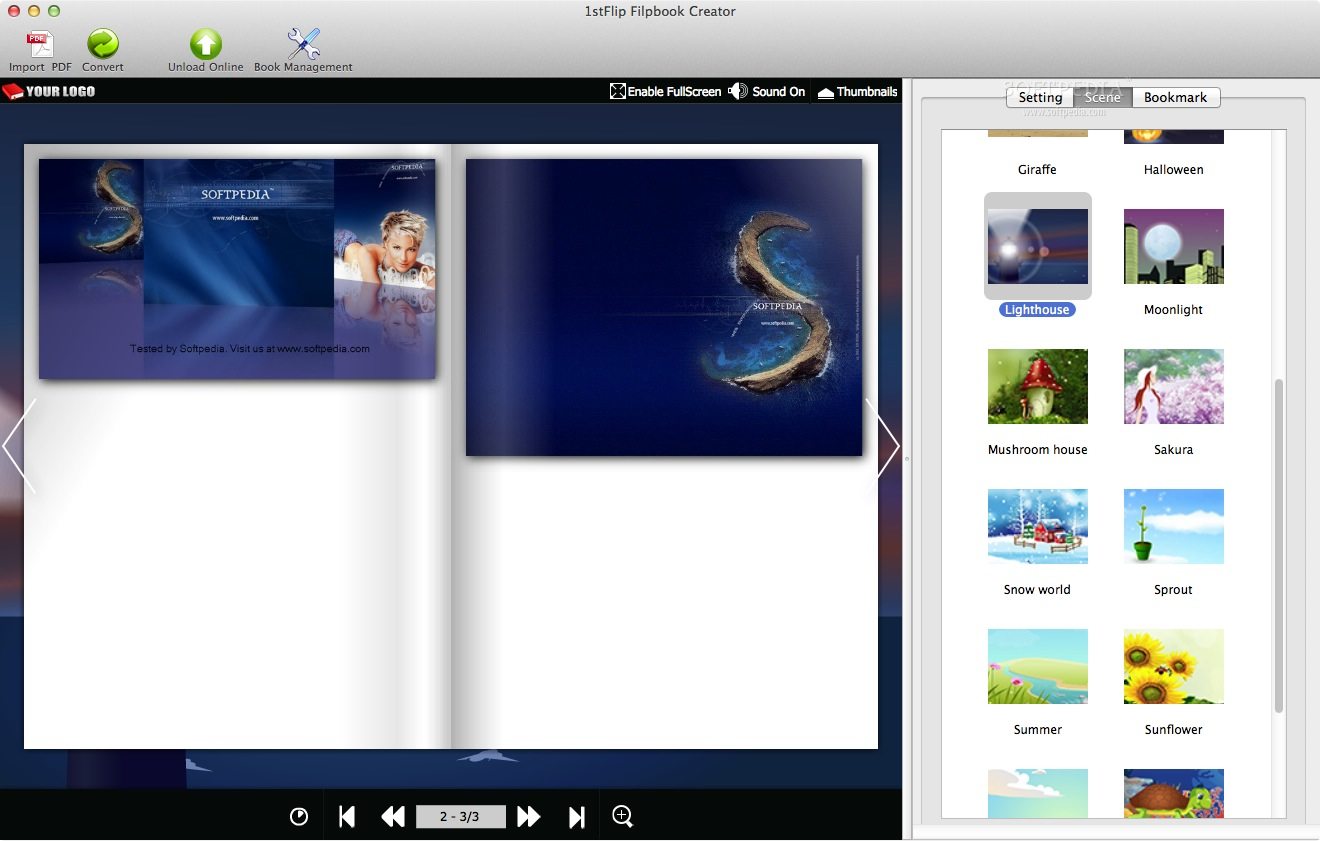 1stflip flipbook creator pro for mac demo video