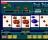 Fruit Poker - The Fruit Poker main window where you can place bets, see your cards, and decide which ones you want to keep