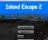 Island Escape 2 - From the main menu you can start a new game or customize options.
