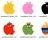 Loco Roco Apple - You can preview the icons included in the collection.