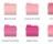 Luminous Pink Folder Icons - The icons included in the package.