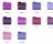 Luminous Purple Folder Icons - The icons included in the set.