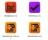 Omni Group Flurry Icons - In the Finder window you can preview the included icons.