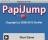 PapiJump Free - From PapiJump Free's main window you can start a new game and select its difficulty.