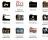 Tv Shows Folders Pack Two - The folder replacement icons included in the collection.