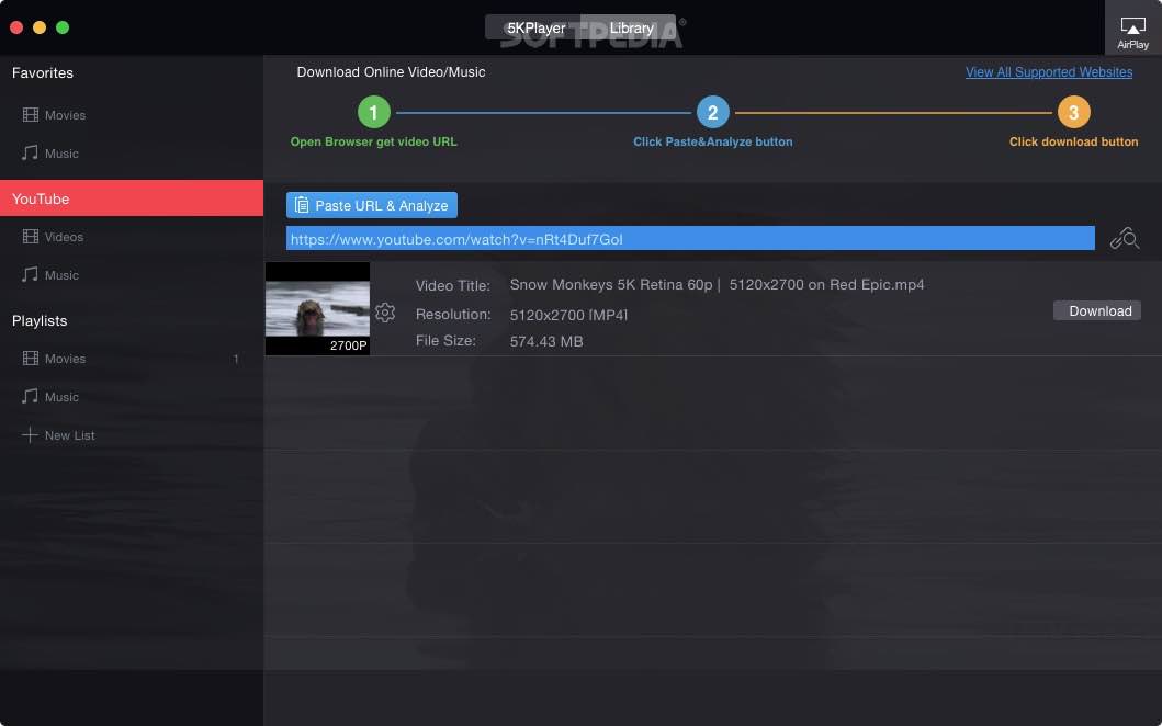 5kplayer mac download