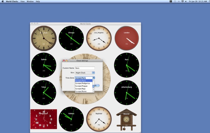 world clock for mac desktop free