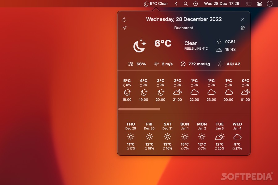 Download Weather Dock 2.1 (Mac) – Download Free