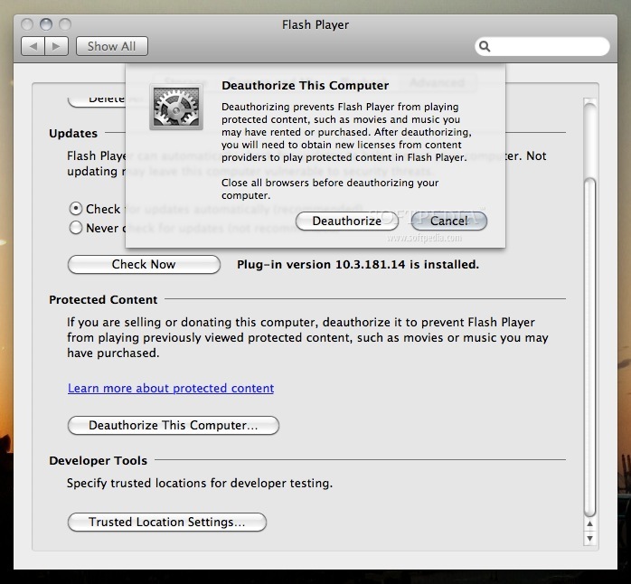 Download adobe flash player for mac 10.5.8