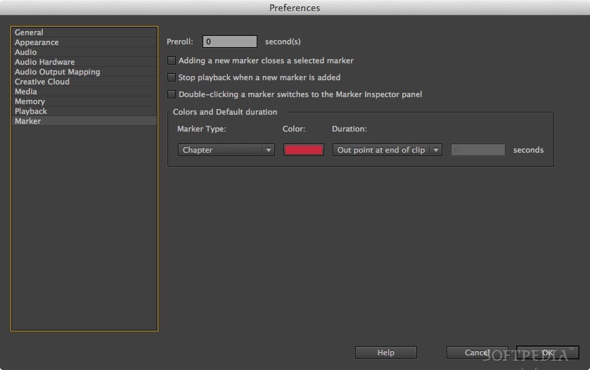 adobe prelude cc features