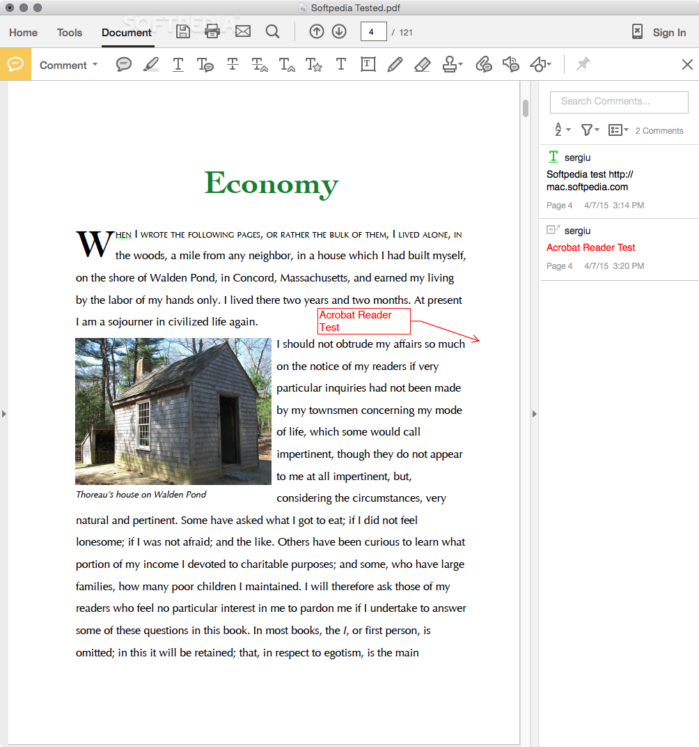 Adobe acrobat pdf reader for mac