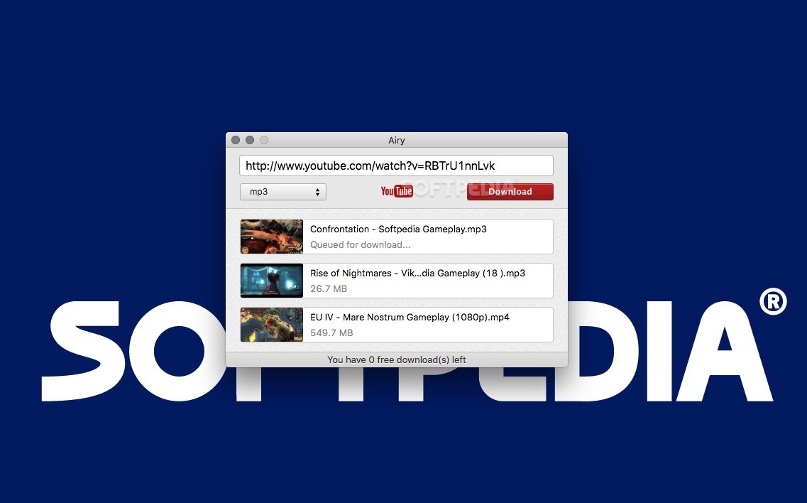 airy youtube downloader for mac free