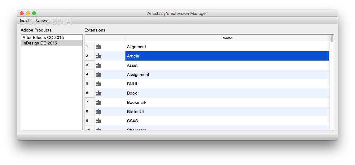 adobe extension manager for mac