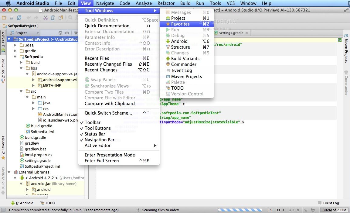 android studio beta or canary