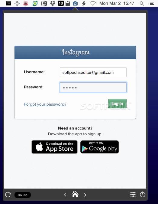 acquire instagram app for desktop mac