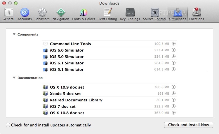 mac update xcode