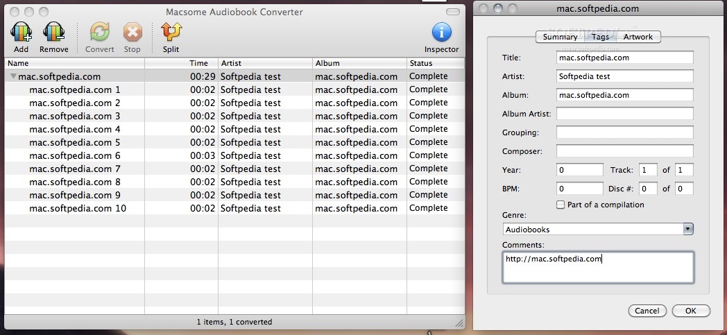 macsome audiobook converter itunes version