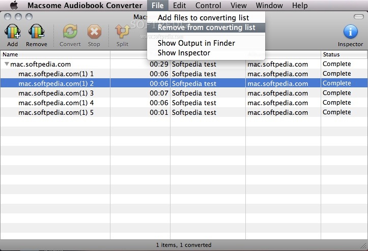macsome audiobook converter