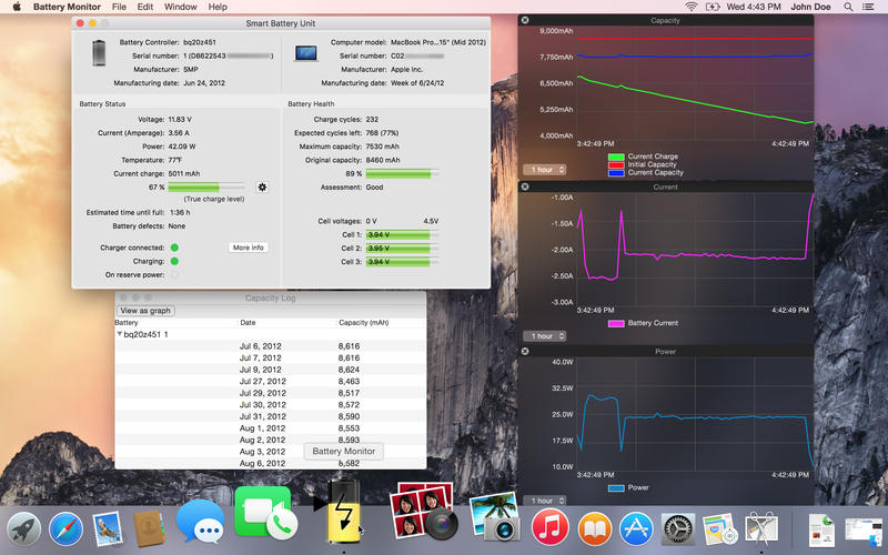 Download Battery Monitor 4.3 (Mac) - Download Free