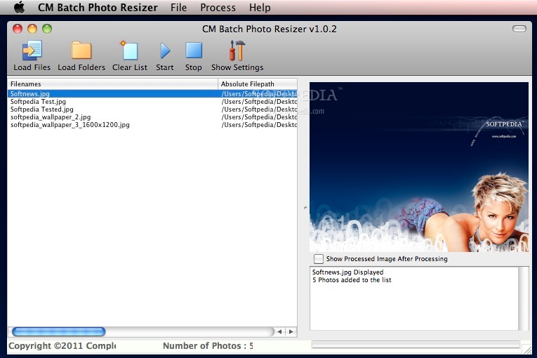 Download CM Batch Photo Processor 4.0.9 (Mac) Free