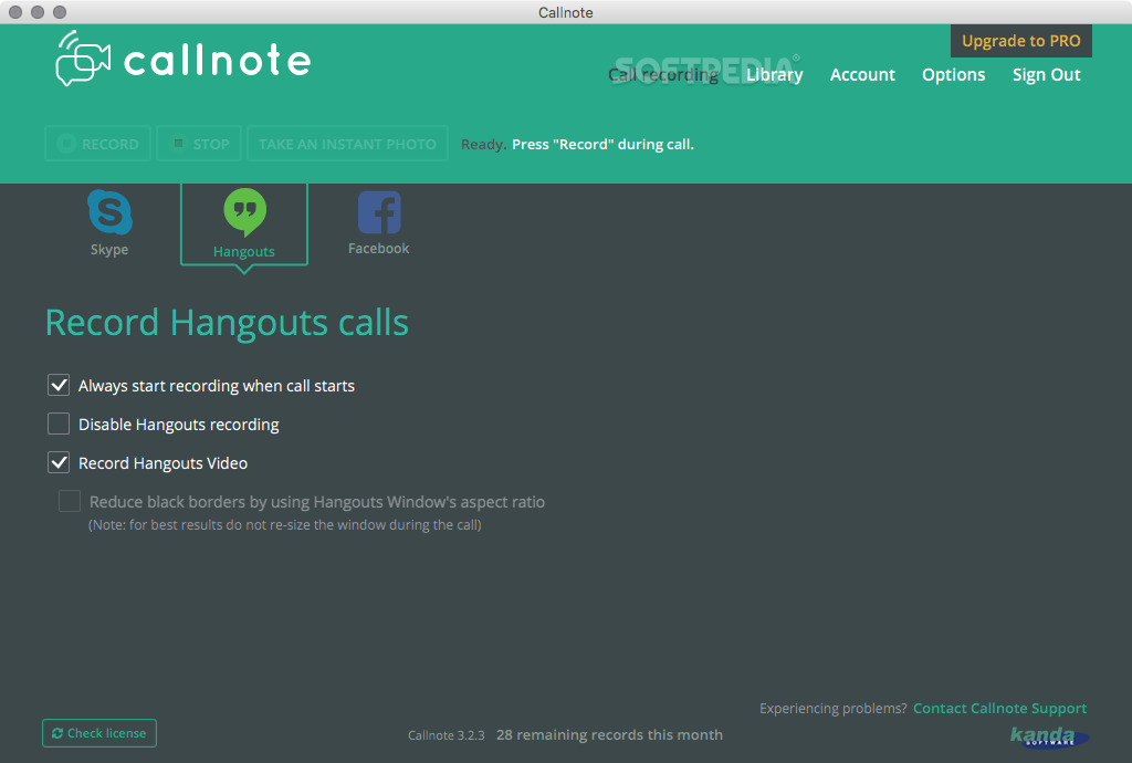 callnote app wont open