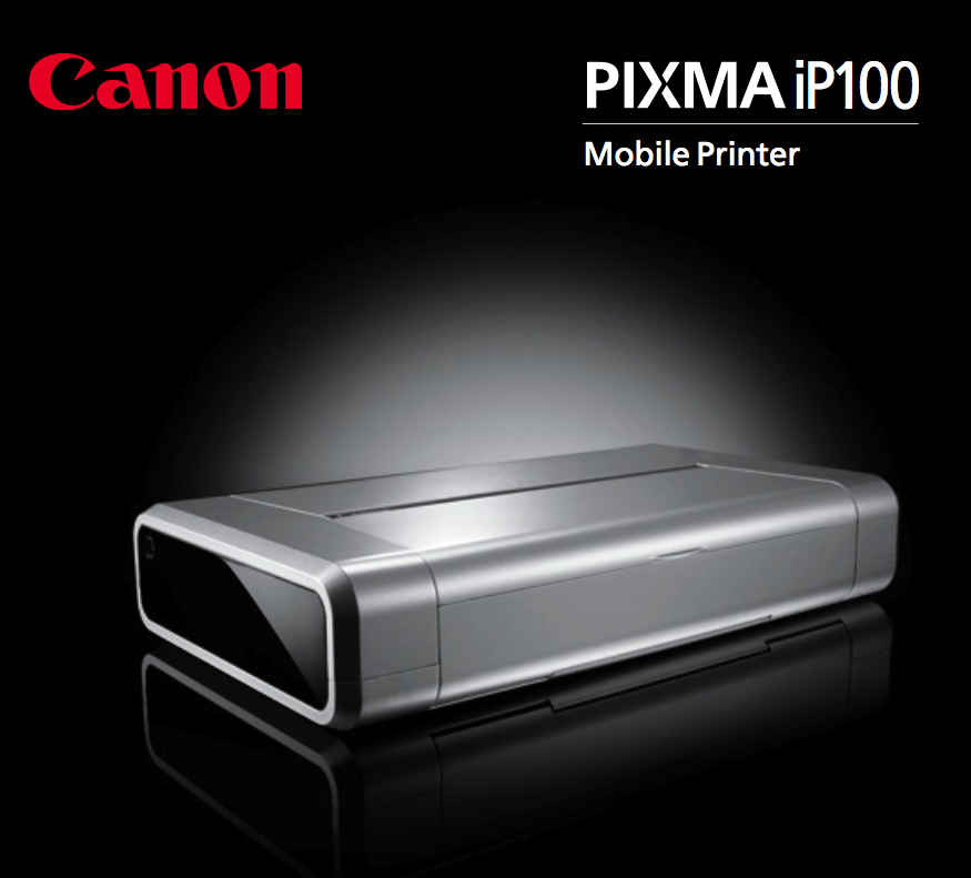 canon solution menu for ip100