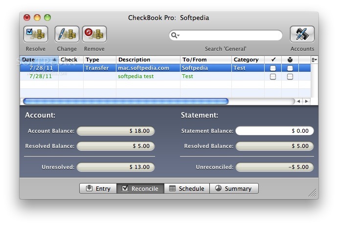 checkbook pro appxy backup
