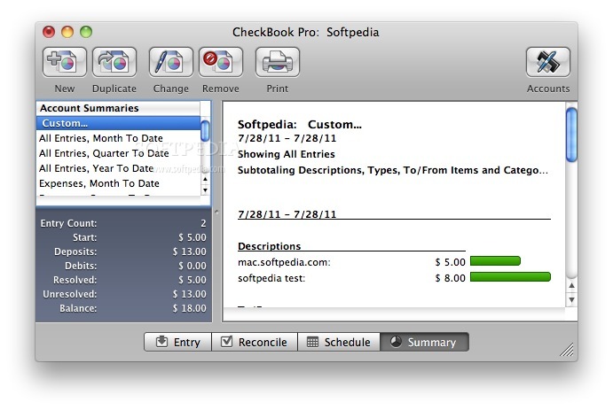 checkbook pro help with mac