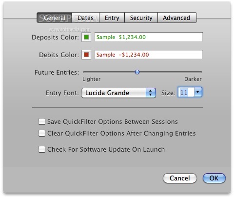 free checkbook register software for mac