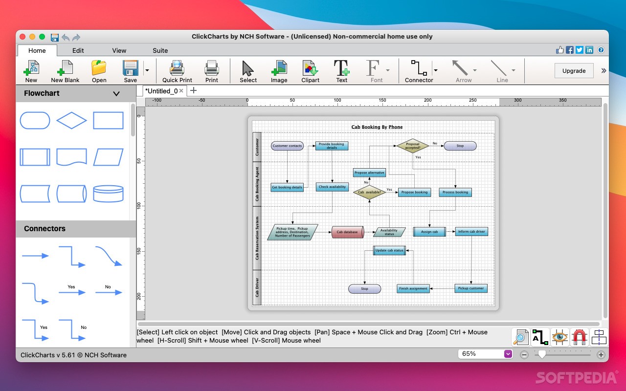 ClickCharts Diagram Flowchart Software 645 (Mac)   Download
