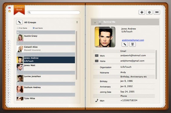 Download Contact Book (Mac) – Download Free