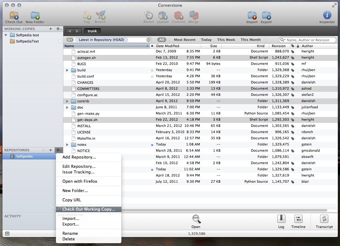 Download Cornerstone for Mac 4.2 key