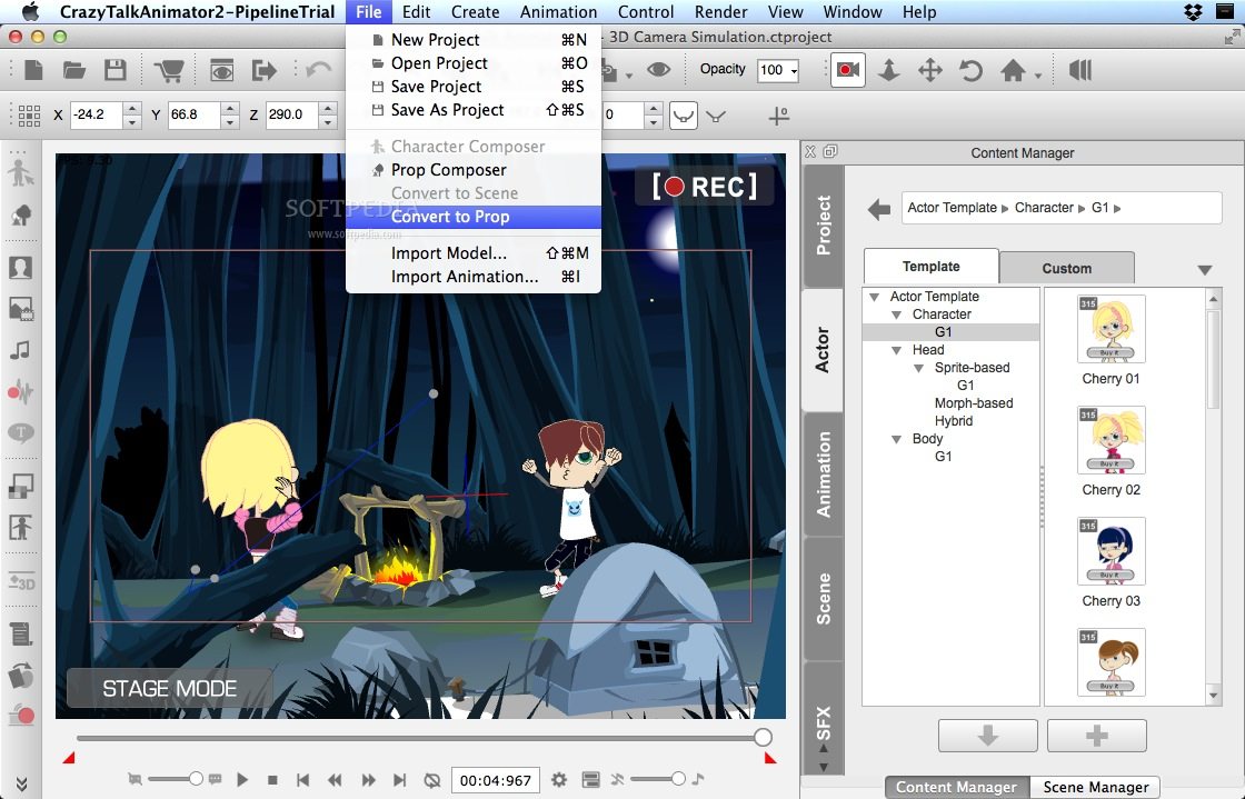crazy talk animator pro download mac free
