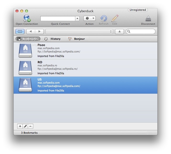cyberduck screenshots in mac