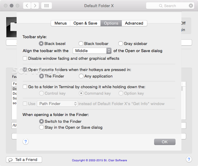 default folder x mac free