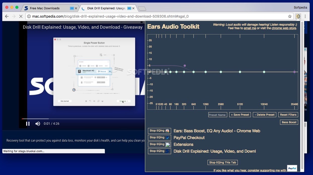 Download Ears Audio Toolkit 1.3.11 (Mac) Free