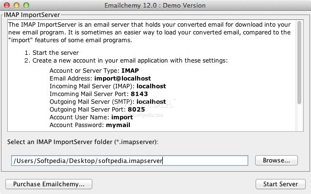 emailchemy fix entourage mac