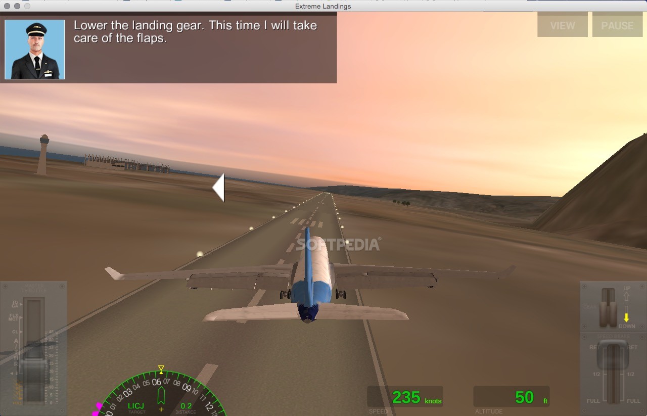 extreme landings business jet