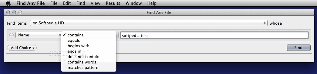 mac search for any video file
