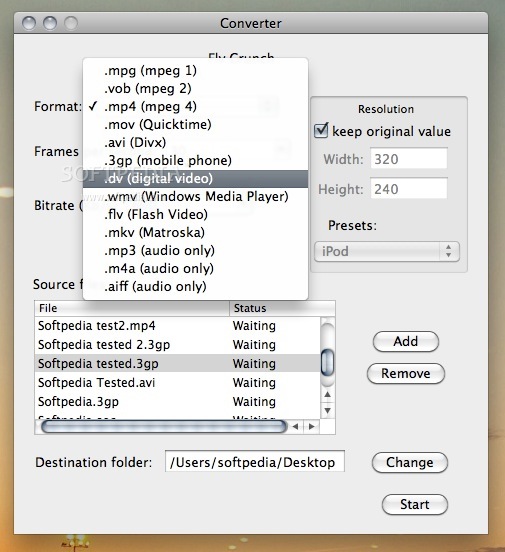 download flv crunch for mac