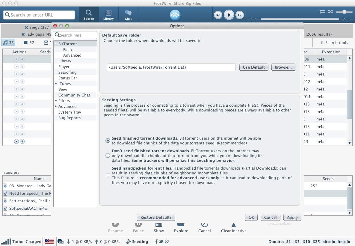 frostwire for mac os 10.6.8