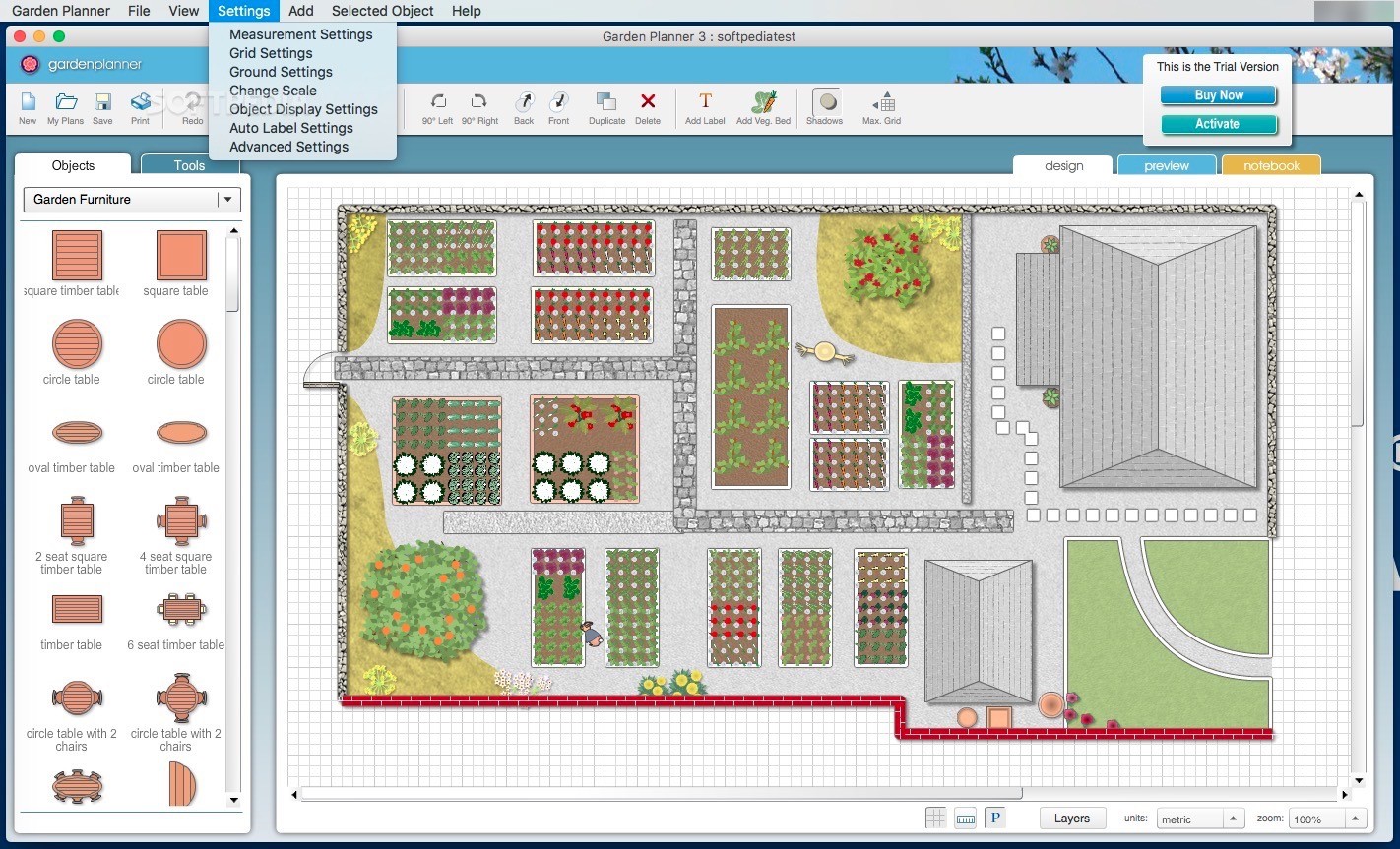 interactive garden planner