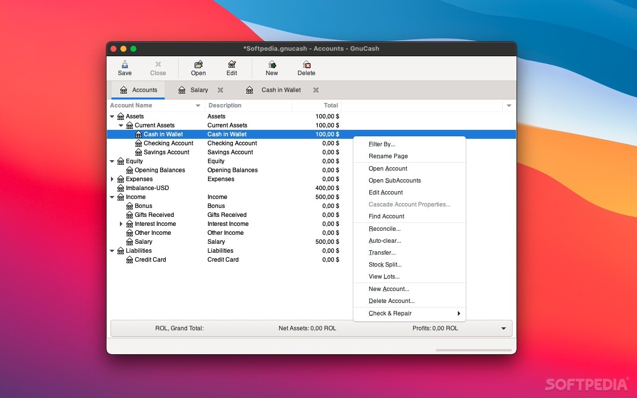 Download GnuCash 4.12 (Mac) – Download Free