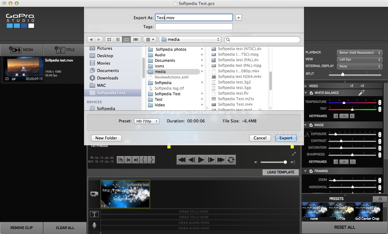 gopro cineform download mac