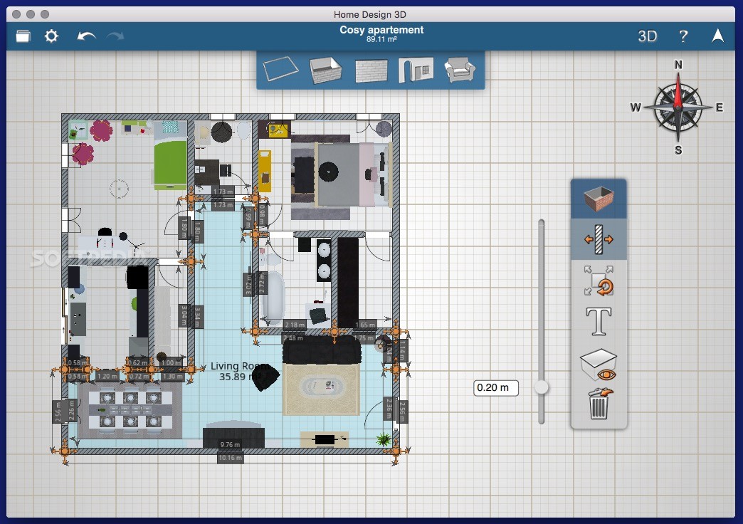 Home Design 3D (Mac) - Download & Review