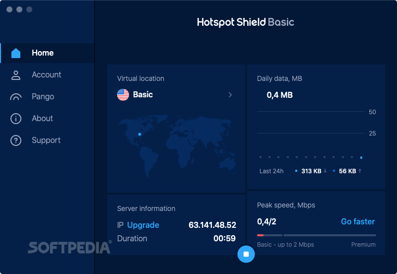 update hotspot shield free download