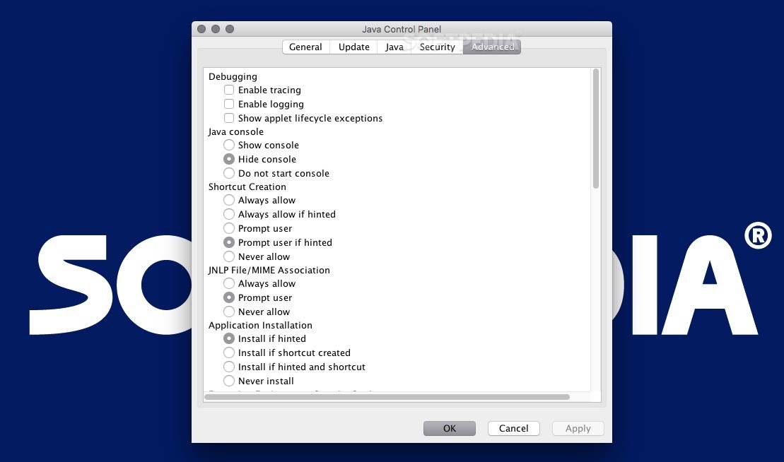 java update for mac 10.10