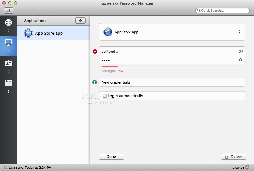 my kaspersky password manager